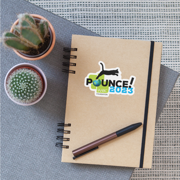 Pounce! 2023 Sticker - white matte