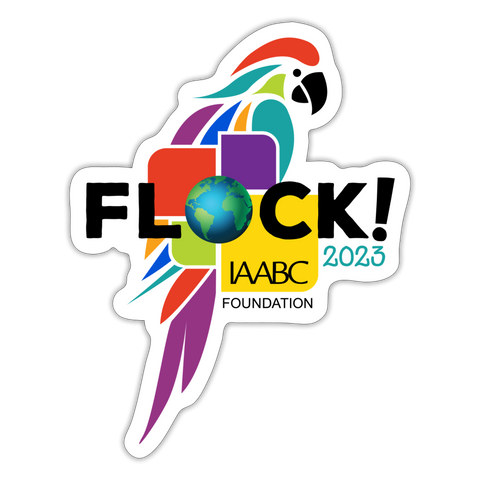 Flock 2023 Sticker - white matte