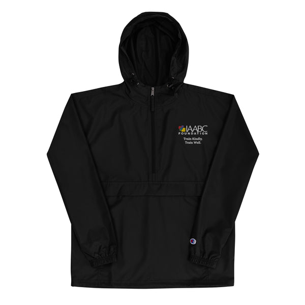 TKTW Logo Embroidered Champion Packable Jacket