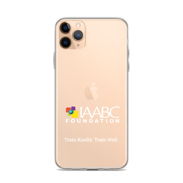 IAABC Foundation White Logo iPhone Case