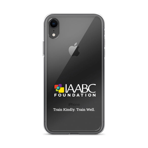 IAABC Foundation White Logo iPhone Case