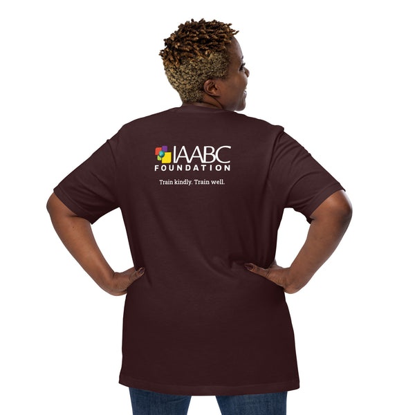 IAABC Foundation 2-sided Logo Tee